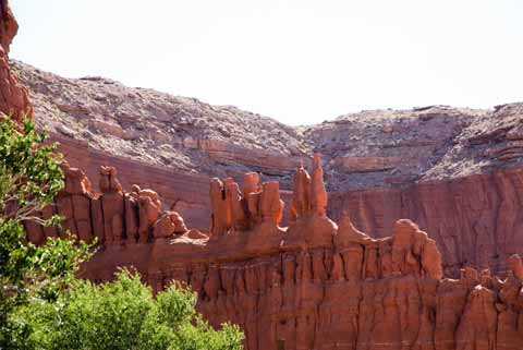 Red Sand Stone Scene